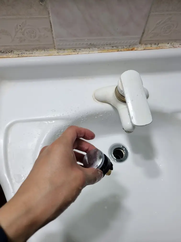 세면대 팝업 교환 8